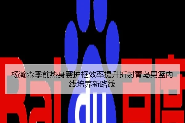 杨瀚森季前热身赛护框效率提升折射青岛男篮内线培养新路线